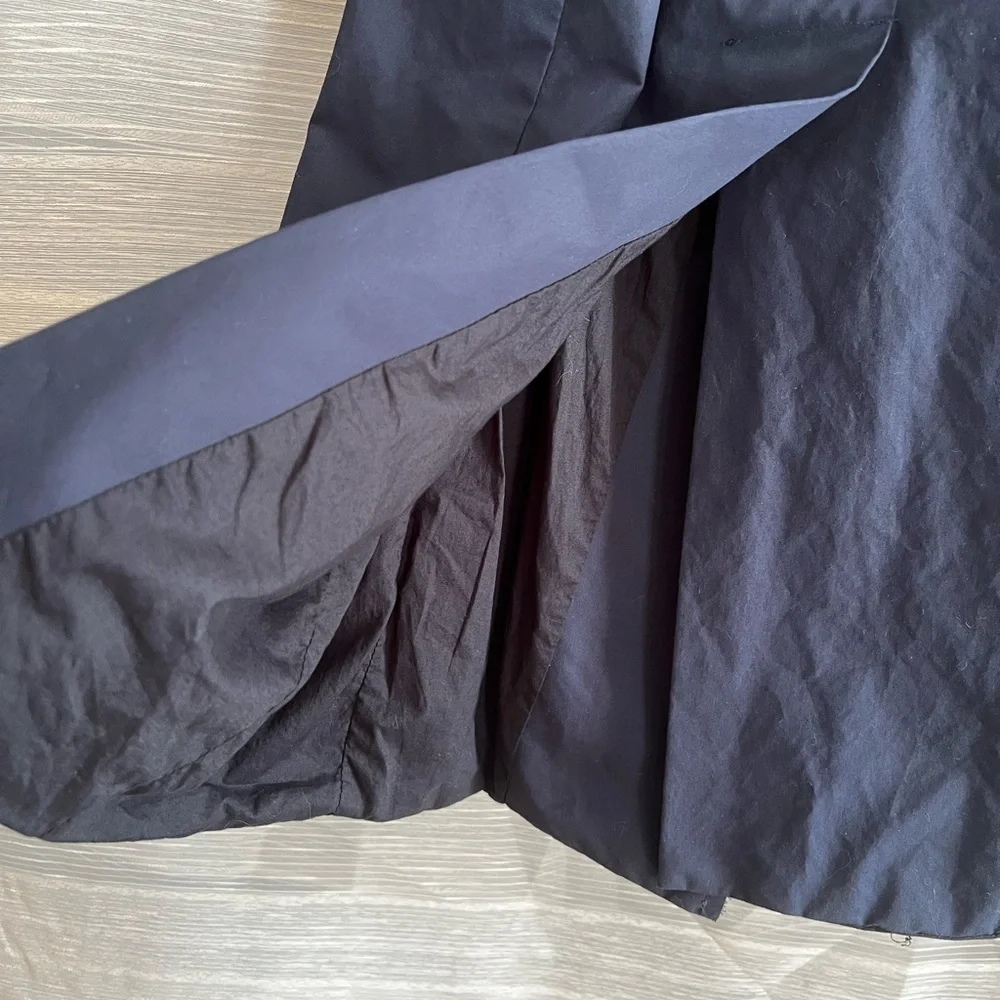 ❌SOLD❌Hannoh Wessel Navy Trench-Style Cotton Coat made in Italy |38 - Picture 15 of 15